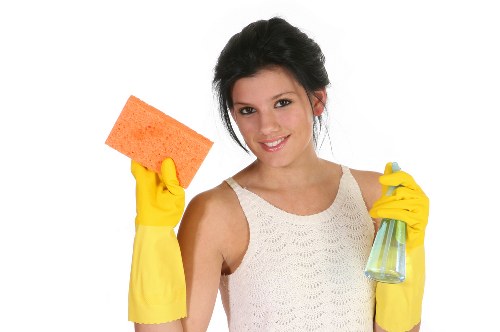 Carpet cleaning quote being prepared for a Surrey home