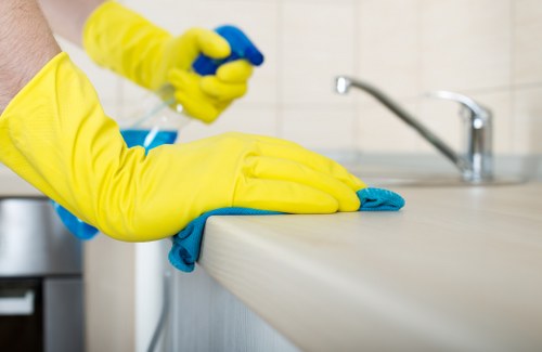 End of tenancy cleaning service in a Surrey property